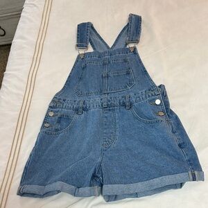 Blue Denim Overalls